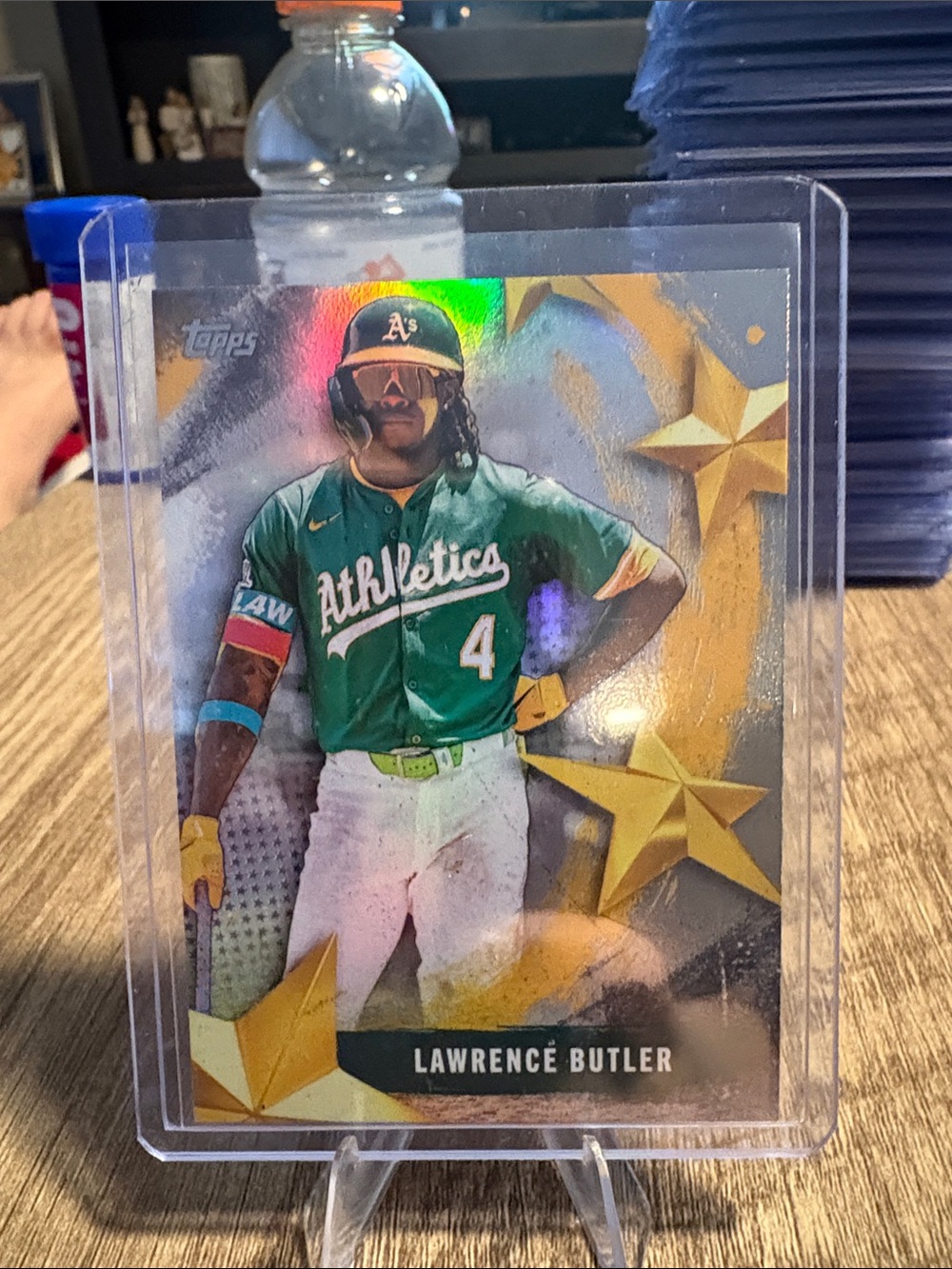 Topps Stars of MLB Lawrence Butler Oakland Athletics Baseball Card